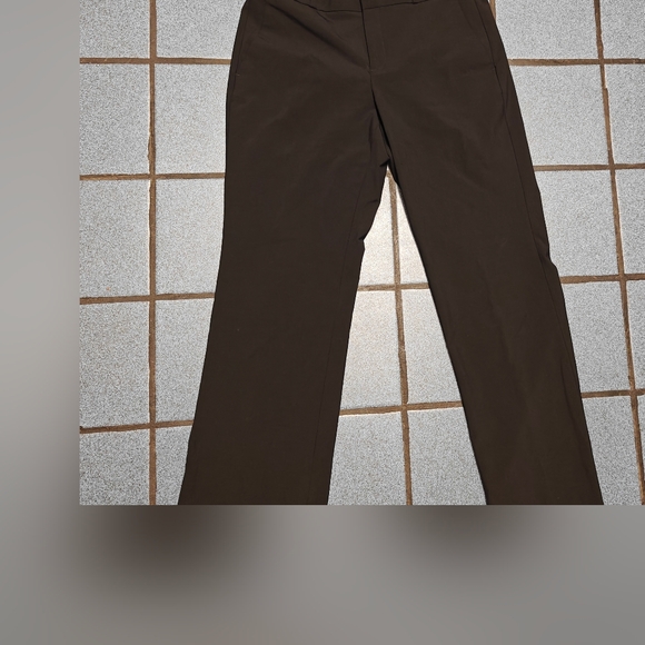 Banana Republic Logan Italian Wool Women's Straight Leg Pants Size 10 - Picture 3 of 13